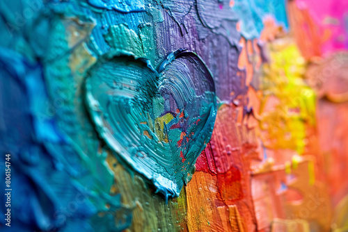 A serene world painted with the colors of love and care,