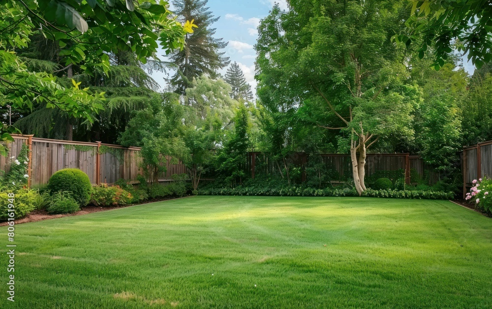 Serene Backyard Garden