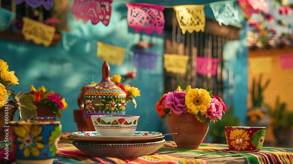 Colorful Fiesta Delights Hispanic-Inspired Decorations