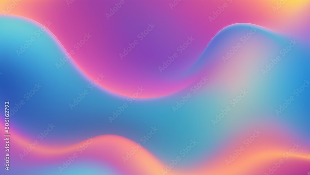 Fototapeta premium abstract gradient color wallpaper. Abstract Blurred Colorful Background. Abstract Vibrant Gradient background. Rainbow Glow Abstract Background. smooth color gradient wallpaper.