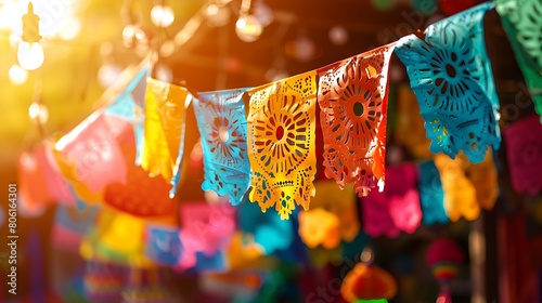 Colorful Fiesta Delights, Enhance Your Celebration with Hispanic-Inspired Decorations © Aka