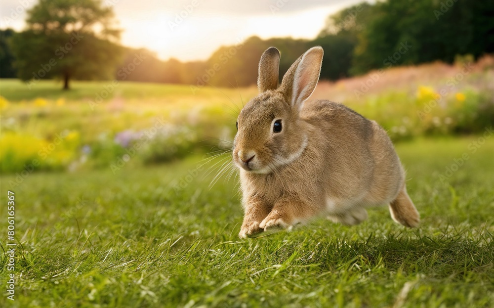 Fototapeta premium adorable jackrabbit