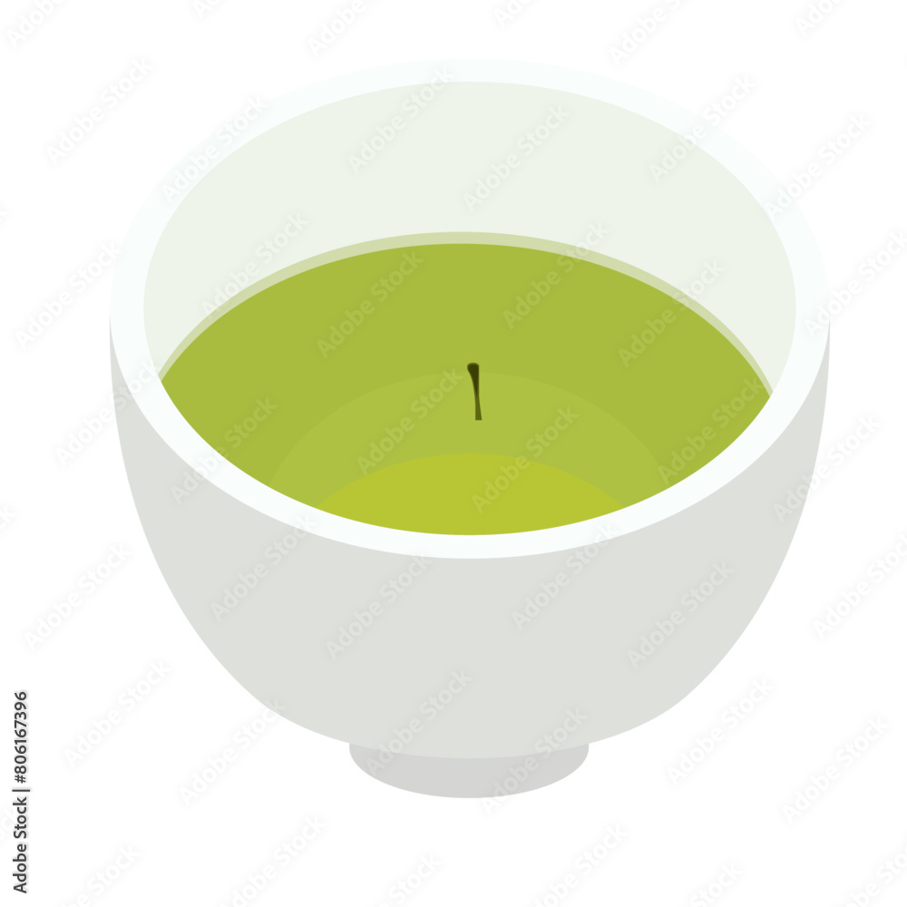 茶柱が立つ縁起の良いお茶のイラスト素材 ベクター Stock Vector | Adobe Stock