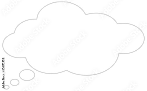 speech bubble icon on white background. flat style  speech bubble icon for your web site design