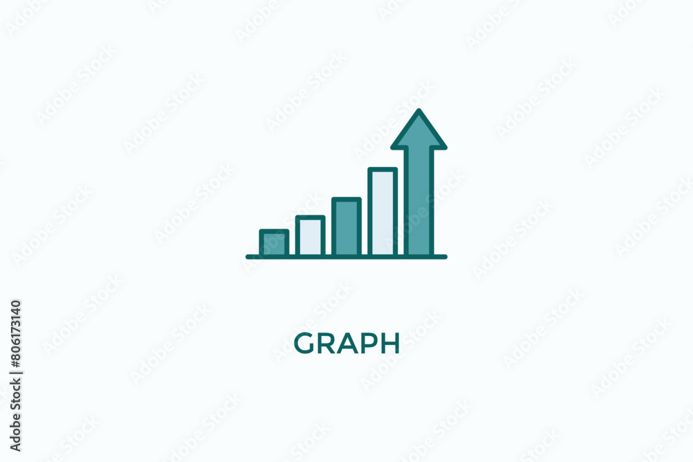Graph Vector Icon Or Logo Sign Symbol Illustration