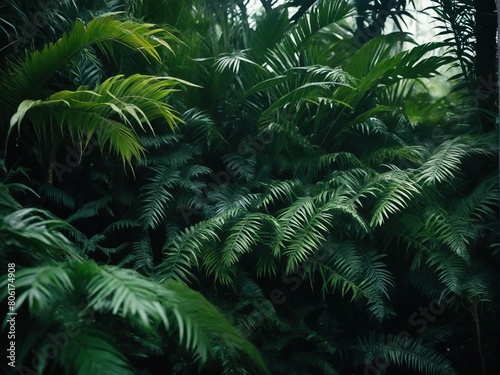 fern leaves