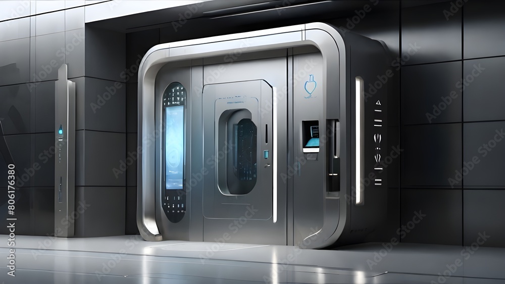 Fototapeta premium safe deposit box