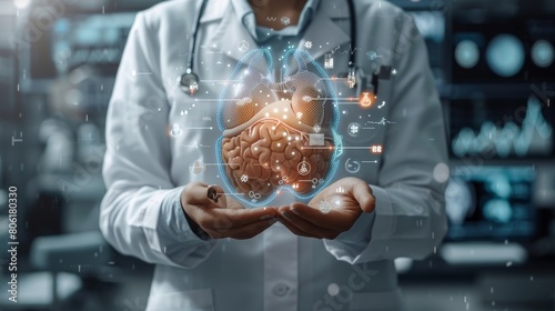 The future of healthcare is in your hands. With our AI-powered platform, you can now diagnose and treat patients with greater accuracy and efficiency. photo