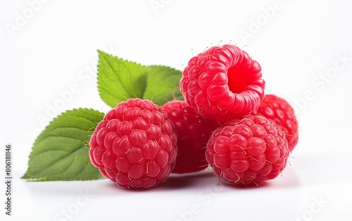 Original Raspberry on White