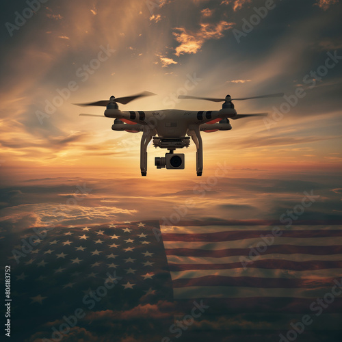Drone's Eye View of American Democracy photo