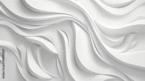 White abstract texture  background 3d paper art style can be used in cover design  book design  poster  cd cover  flyer  website backgrounds or advertising