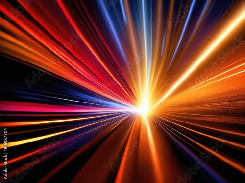 abstract light burst