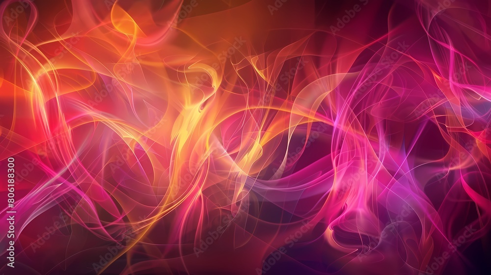 abstract red background with lines