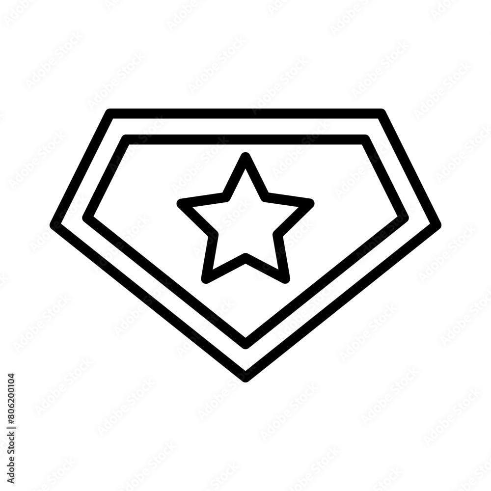 Superhero Badge icon Superhero Badge icon