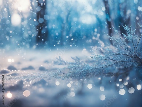 blue christmas background
