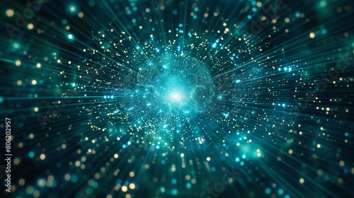 Big Data Explosion in Teal Cybernetic Space