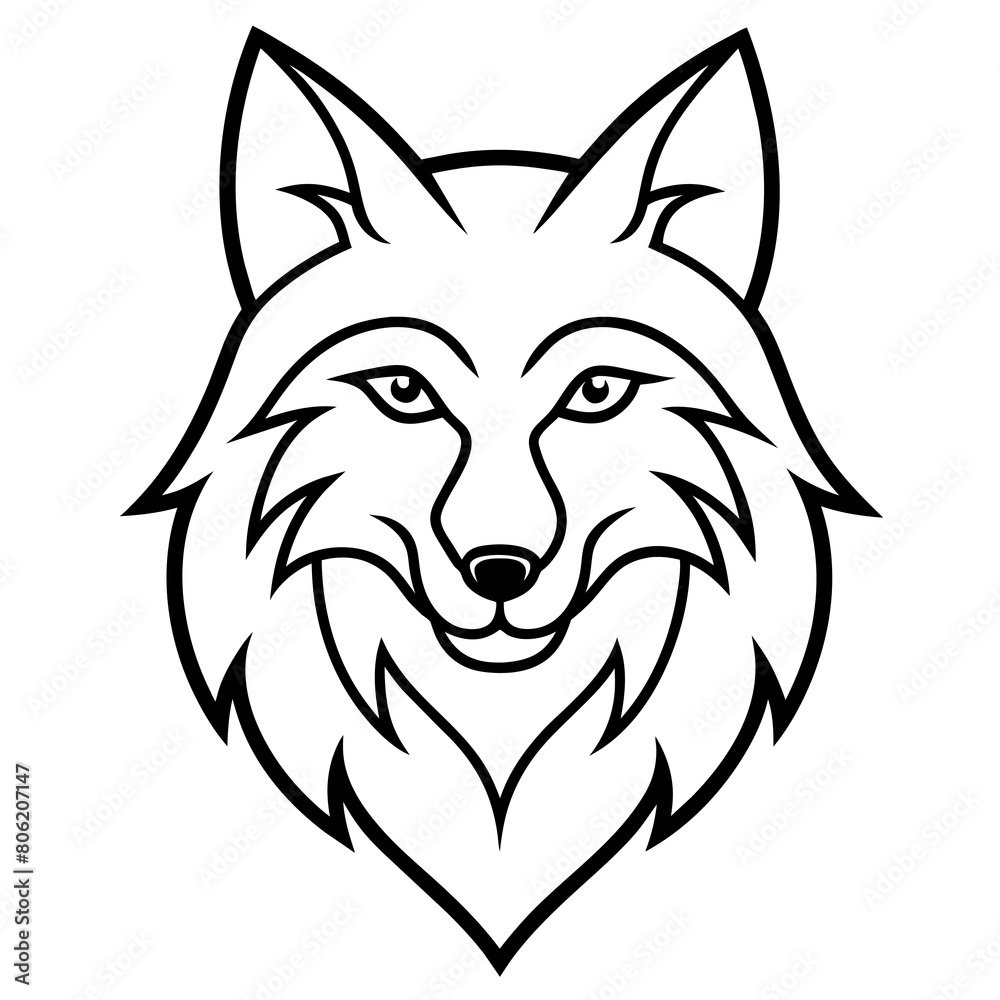 vector illustration of wolf vector illustration of wolf