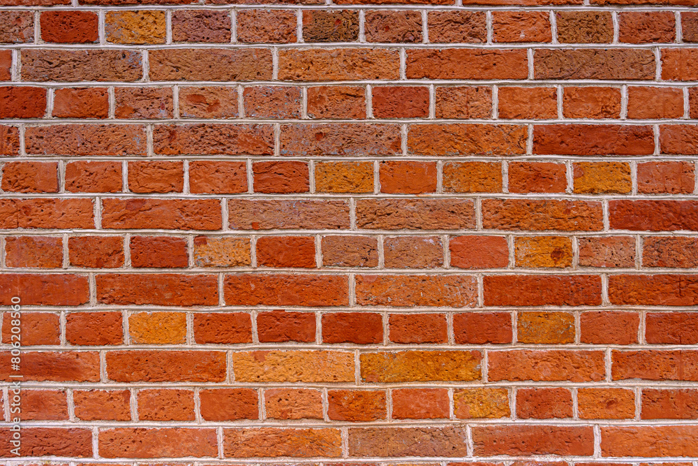 Old red brick wall. Abstract construction background. Old red brick wall. Abstract construction background.