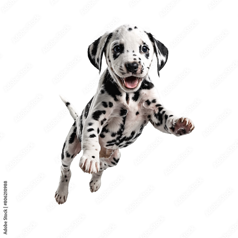 dalmatian dog puppy jumping and running isolated transparent dalmatian dog puppy jumping and running isolated transparent
