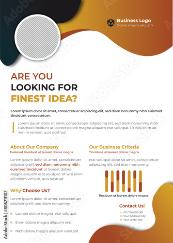 Professional Eye Catching Corporate Flyer Template