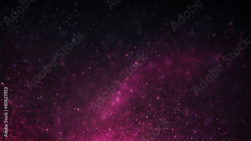 Christmas background. Festive elegant abstract background with bokeh lights and stars