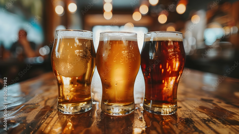 Friends Embarking on Spirited Pub Crawl to Celebrate International Beer Day with Ultra Realistic Photos of Local Pubs and Beer Tasting Friends Embarking on Spirited Pub Crawl to Celebrate International Beer Day with Ultra Realistic Photos of Local Pubs and Beer Tasting