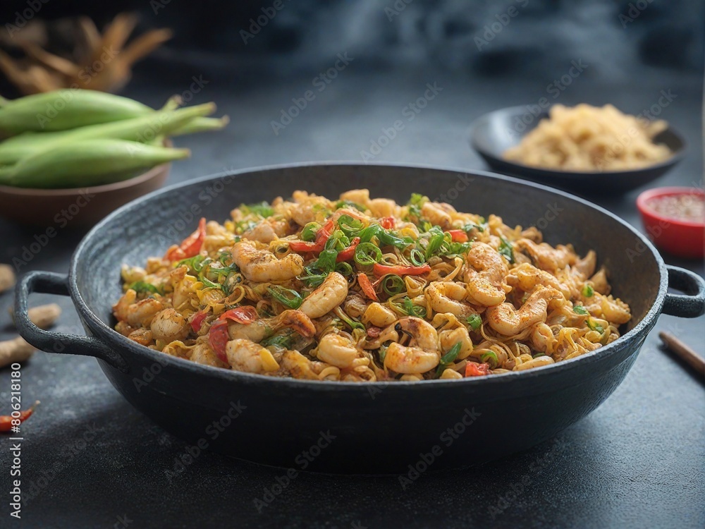 Fototapeta premium stew with vegetables