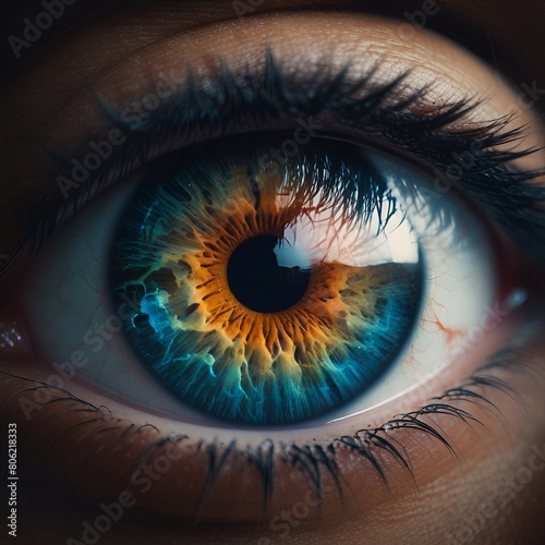 eye of the person © Aruna