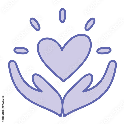 Respect  Icon Blue