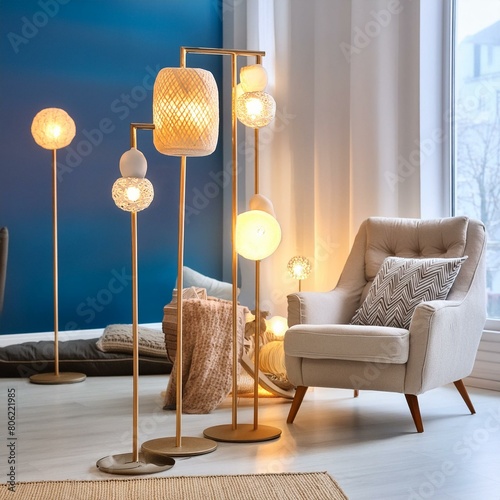 Streamlined Illumination: Modern Floor Lamps for Cozy Interiors, 