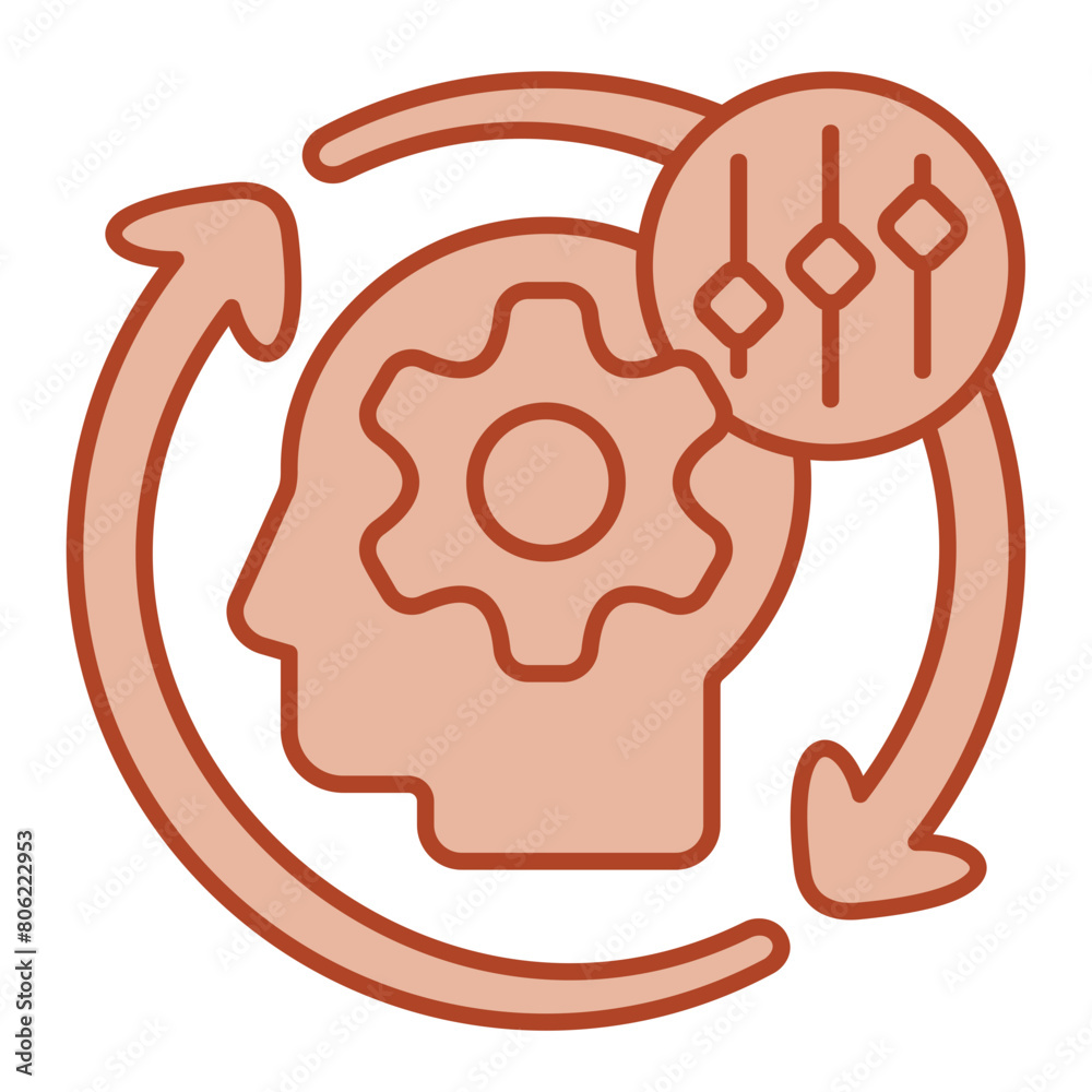 Adaptability Icon Brown Adaptability Icon Brown