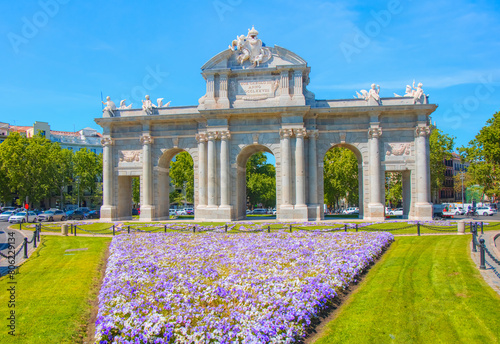 Puerta de Alcala - Alcala Gate in Madrid, Spain photo