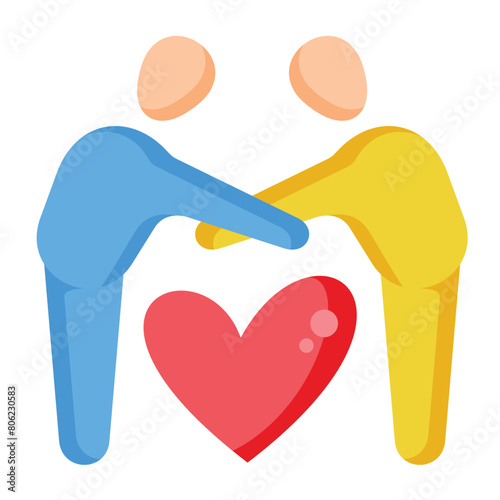 Respect  Icon Flat color