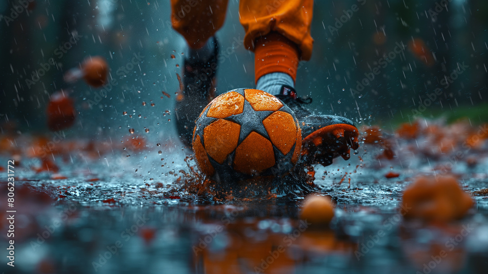 Dynamic Soccer Play in the Rain Dynamic Soccer Play in the Rain