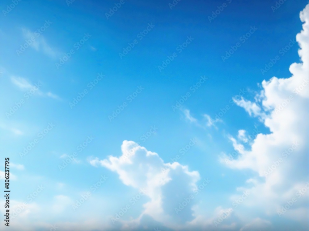 Fototapeta premium blue sky with clouds