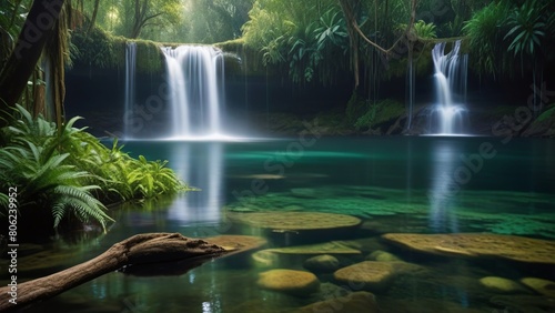 waterfall in the forest