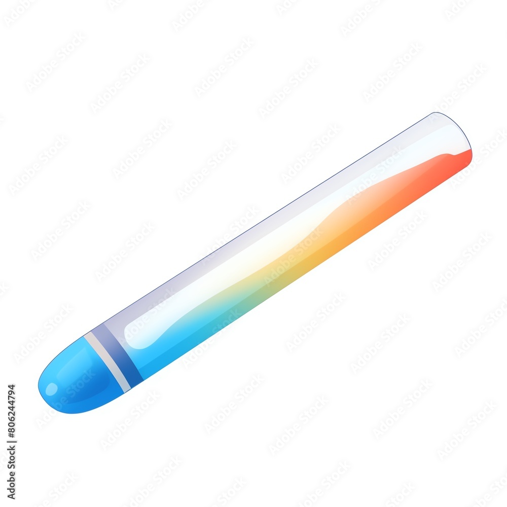 A watercolor of  Brush pen clipart, isolated on white background