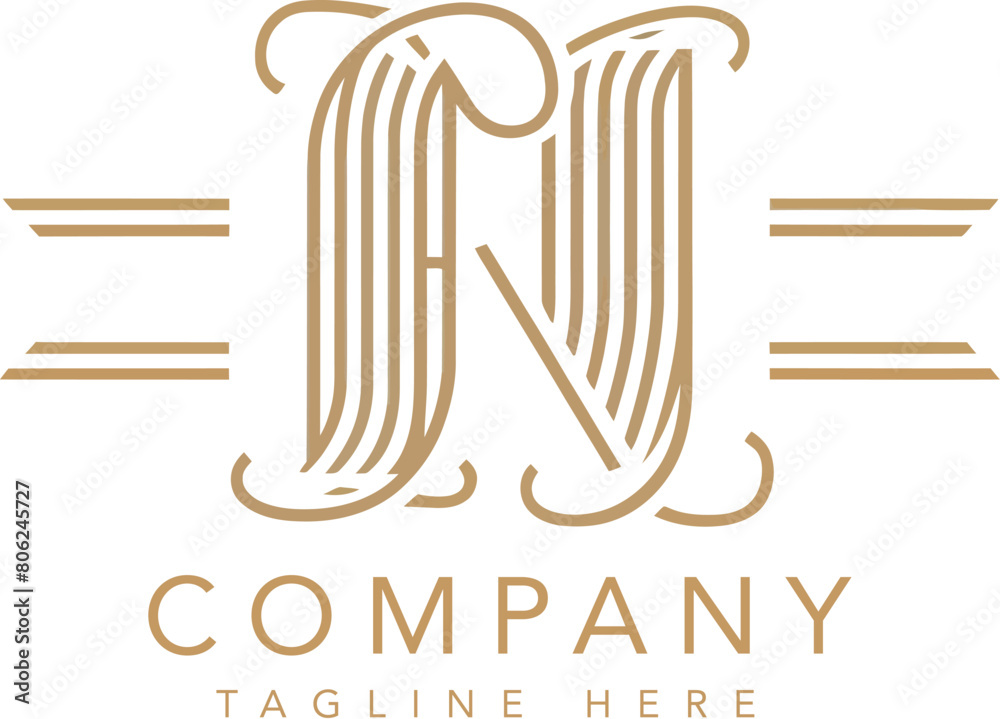 Beauty fashion logo design vector illustration. AI generative. Beauty fashion logo design vector illustration. AI generative.