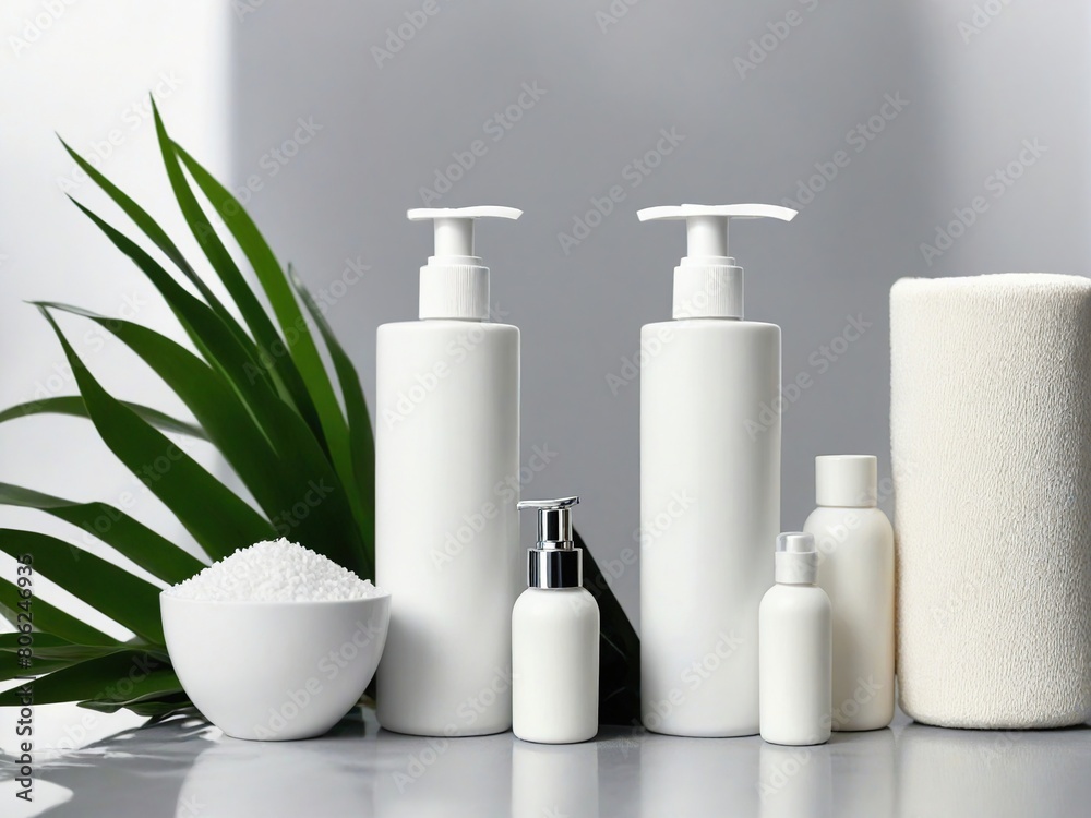 set of cosmetic products set of cosmetic products