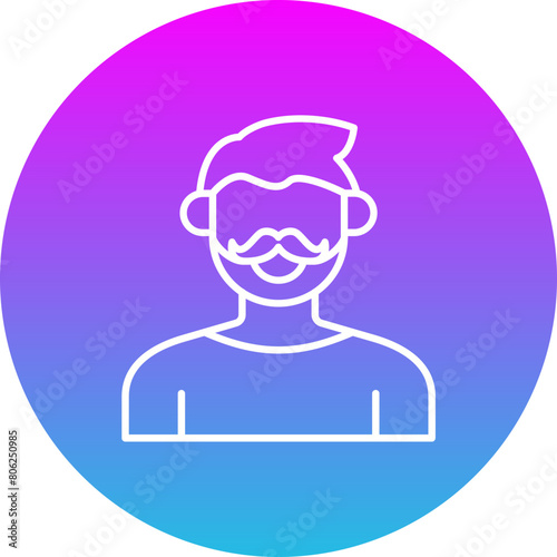 Facial hair Icon
