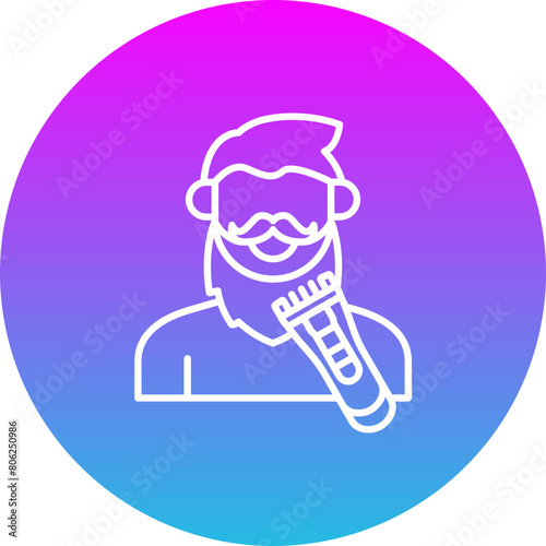 Beard trimming Icon