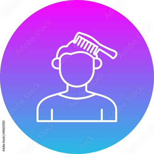 Combing Icon