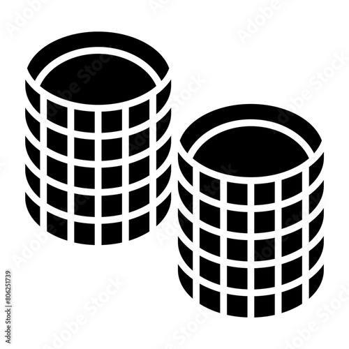 Hair roller Icon