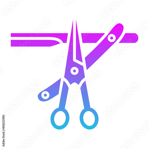 Hair cutting Icon