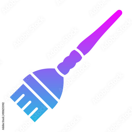 Hair dye brush Icon