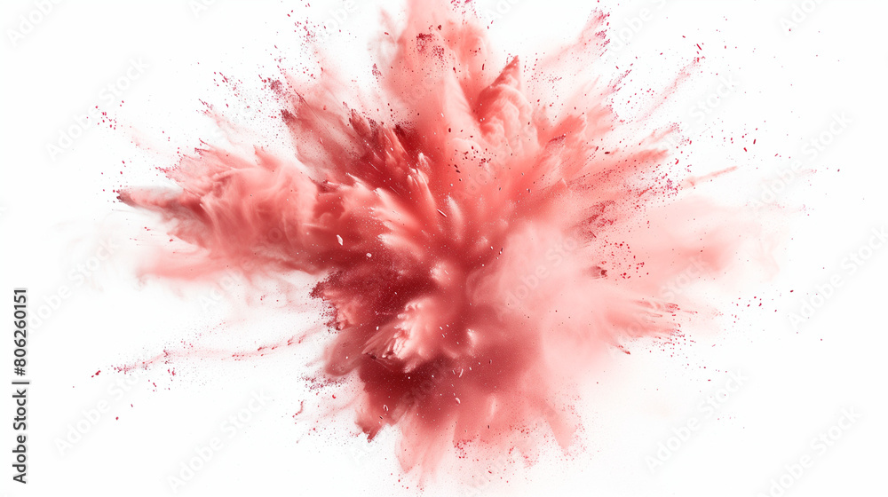 abstract background red splash