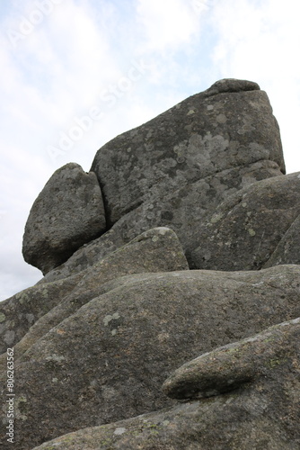 rocks in the mountains