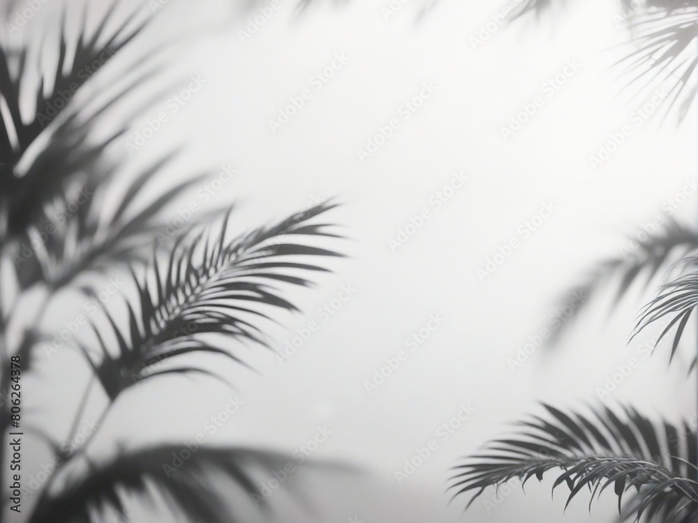 Obraz premium palm tree leaves