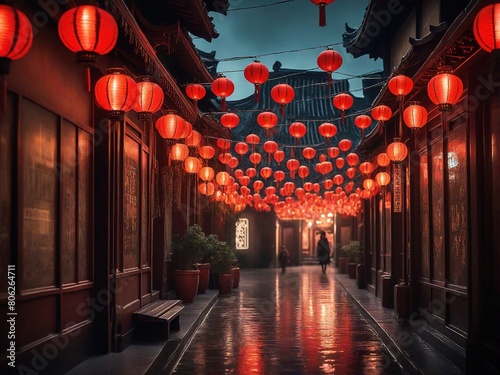 chinese new year lanterns