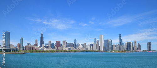 Big City Skyline along the waterfront